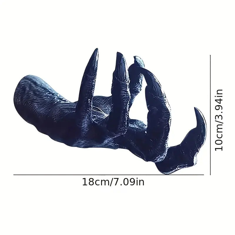 The Enchanting Allure: Witch's Halloween Hand Wall Art