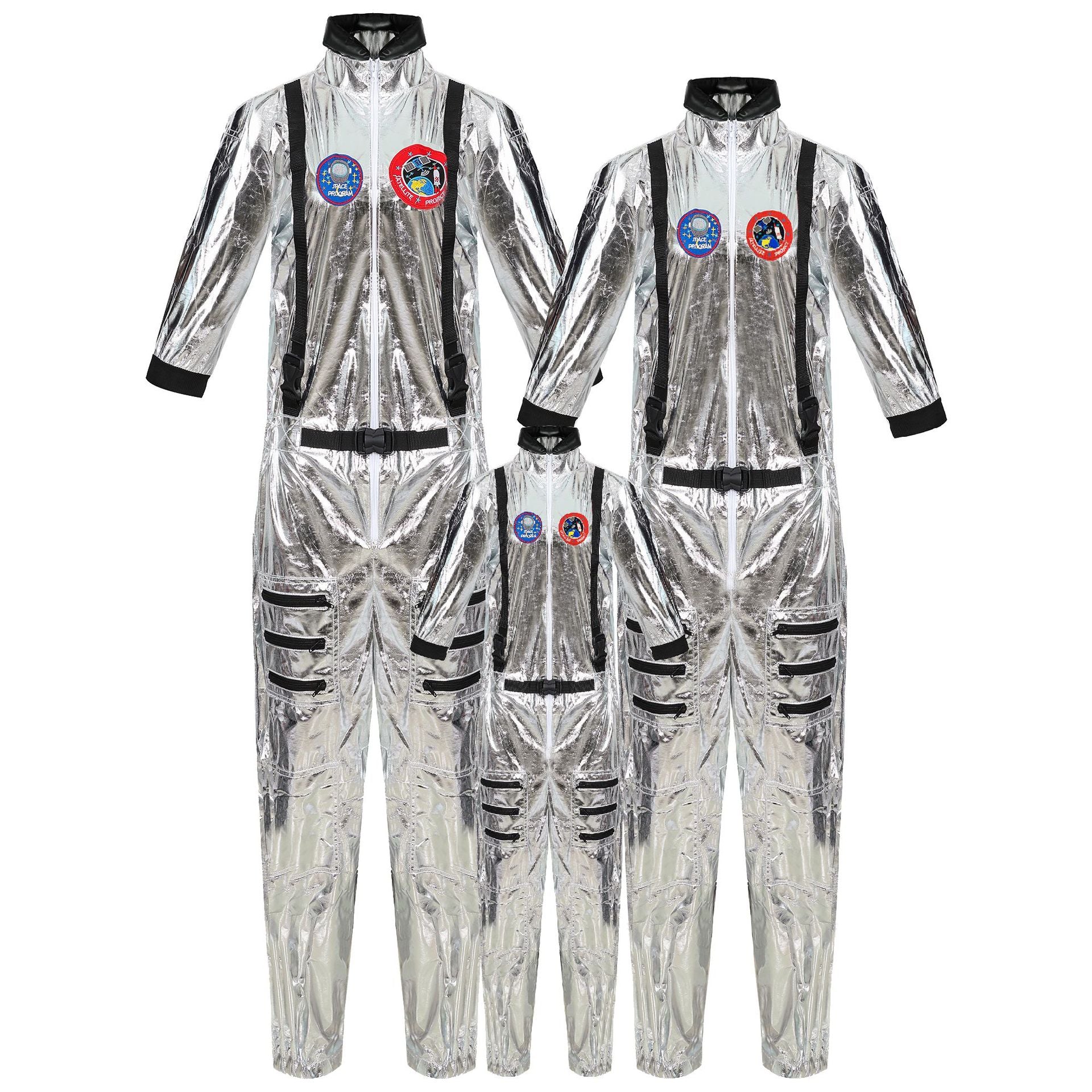 Earthman Men's Aviator Halloween Astronaut Costume - Discount Halloween City