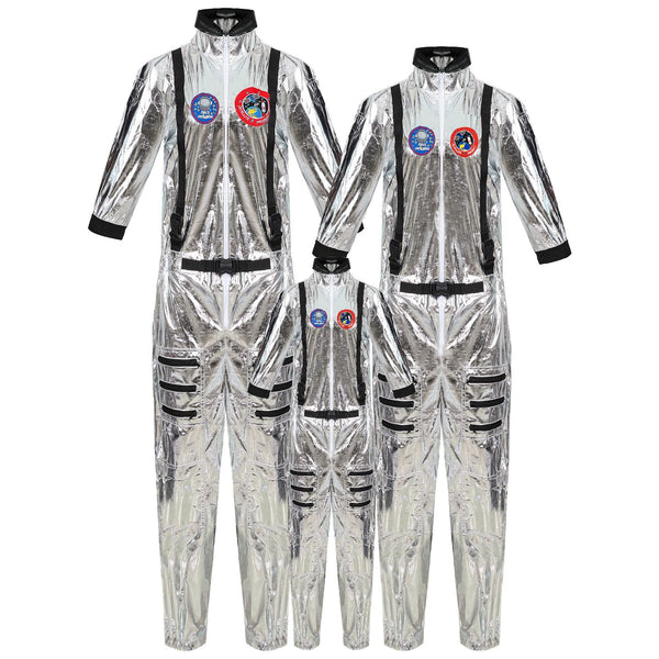 Earthman Men's Aviator Halloween Astronaut Costume - Discount Halloween City