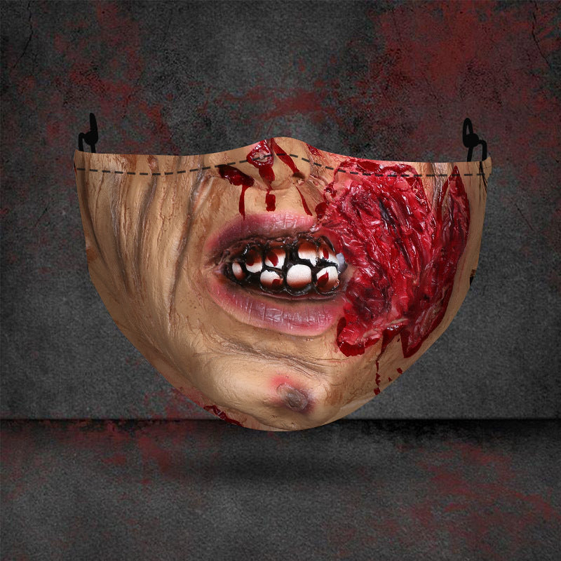 Halloween Printed Mask | Masks | Indoor Decorations - Decorations