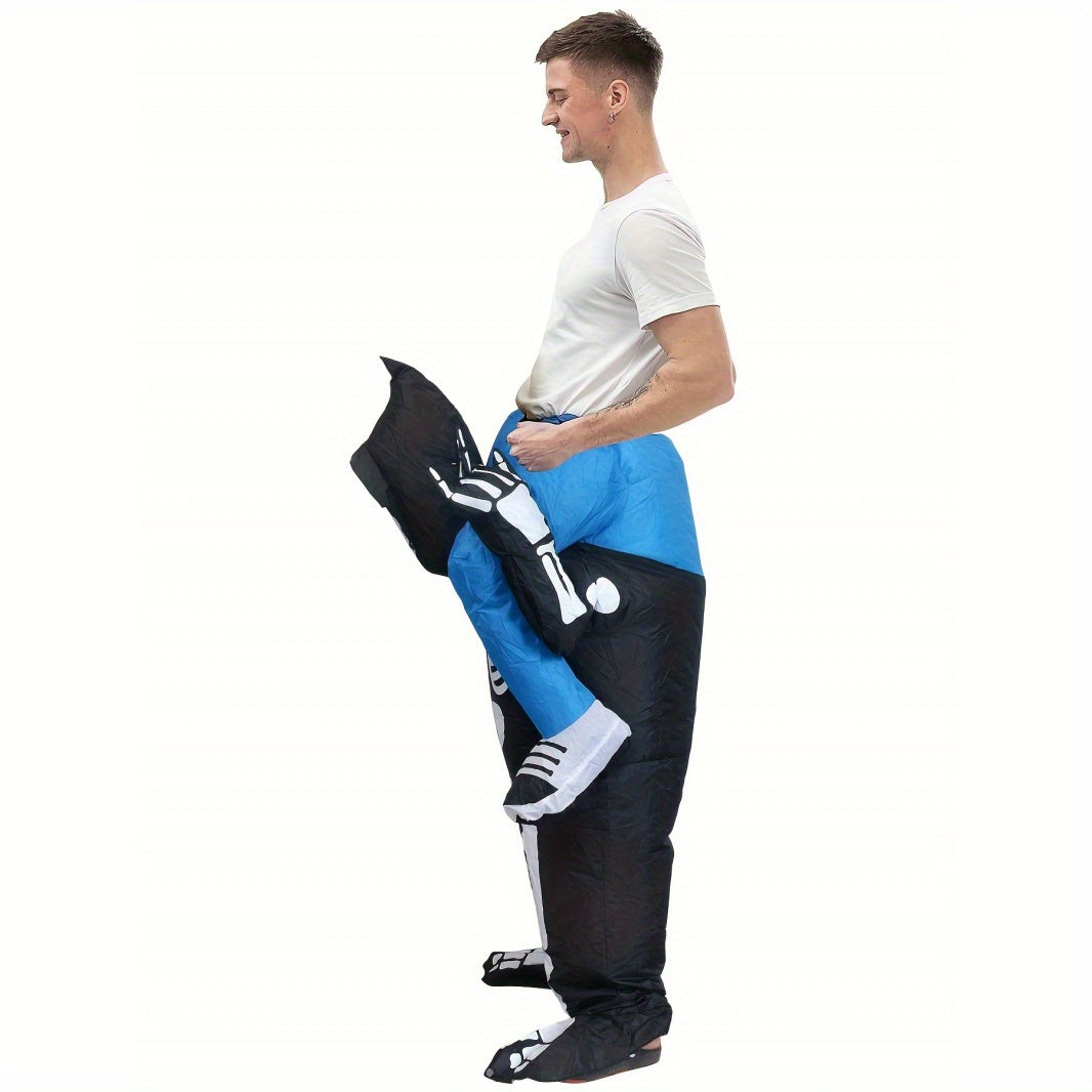Halloween Inflatable Grim Reaper Costume for Adults-1