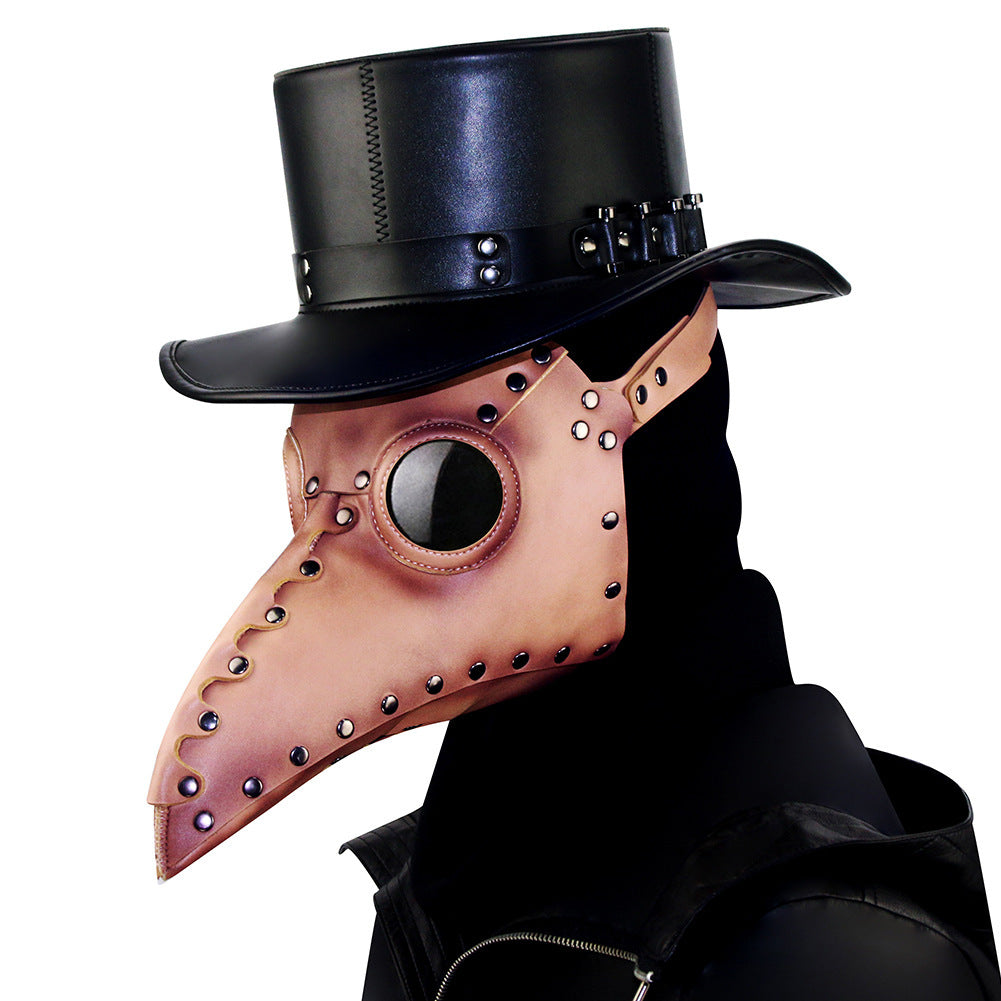 Halloween Steampunk Plague Beak Ball Party Mask - Discount Halloween City
