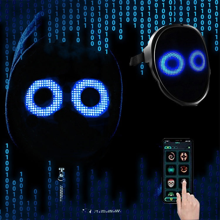 Face Masks Full Color LED Halloween Mask - product image 4