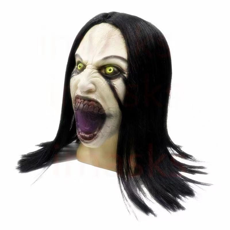 Halloween Headgear Thriller Glowing Horror Mask - Discount Halloween City