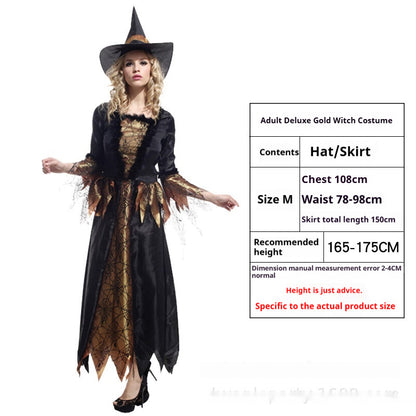 Halloween Costume Witch Vampire Dress-up Party | Indoor Decorations | Costumes - Decorations