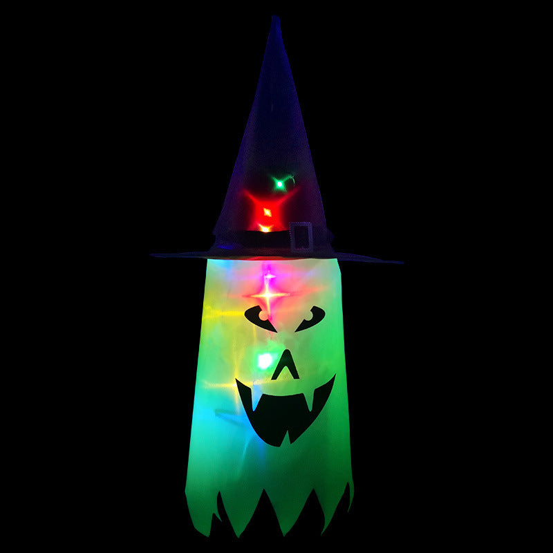 Halloween Holiday Decoration Lanterns Cloth Art Ghost String - Discount Halloween City