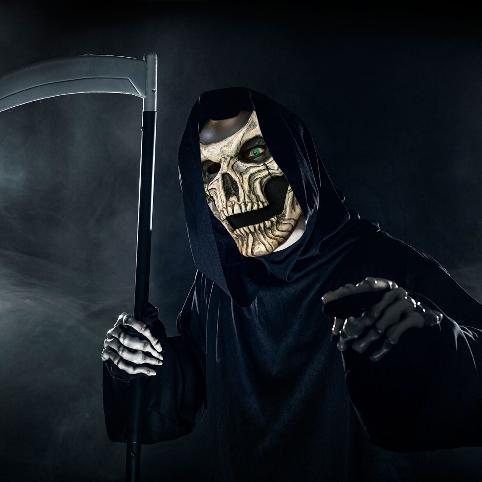 Cross-border Halloween Full-head Skull Mask - Discount Halloween City