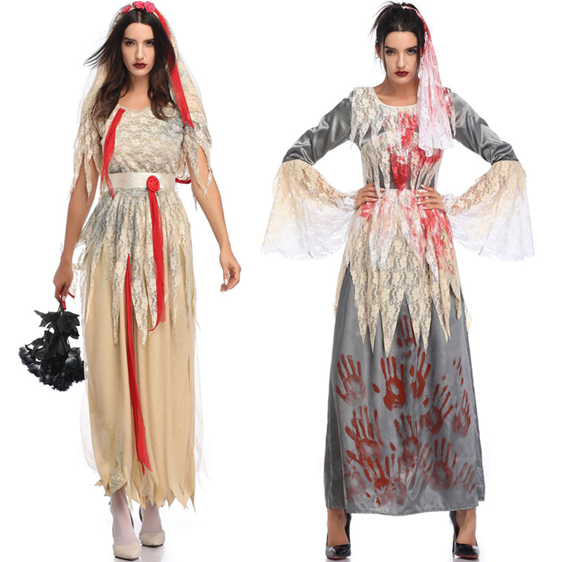 Men's and Women's Adult Bride and Groom Halloween Costumes - Discount Halloween City