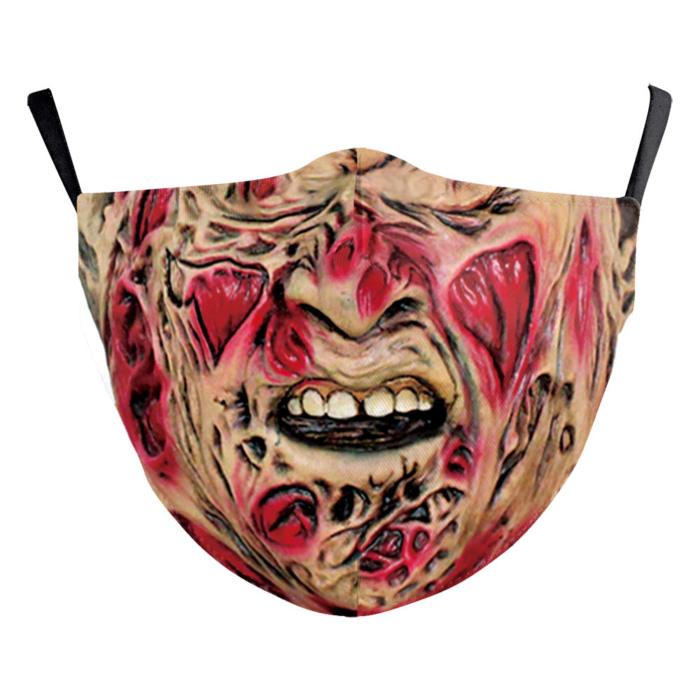 3D Halloween Terrorist Protective Mask - Discount Halloween City