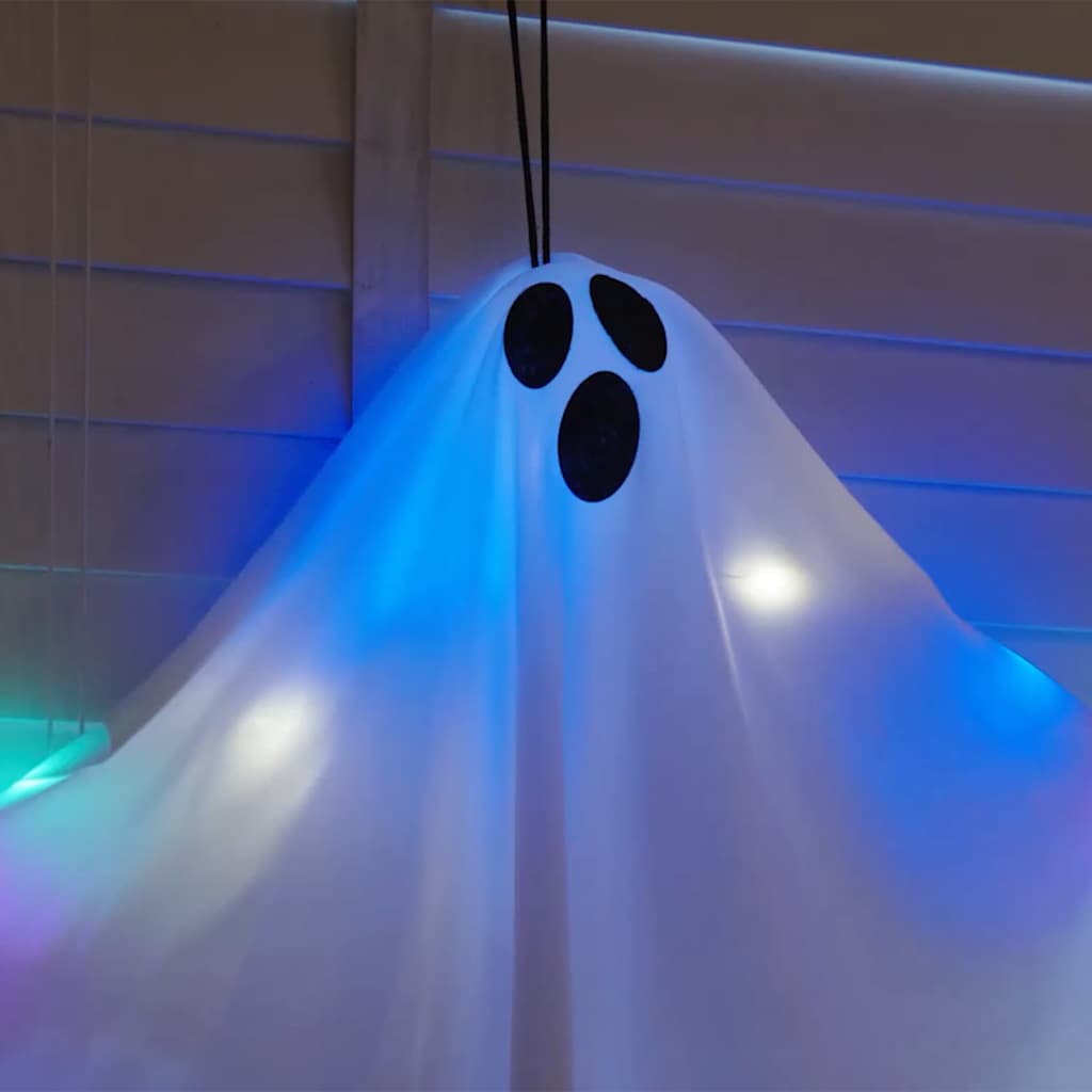Hanging Halloween Ghost with 3 Leds - Discount Halloween City