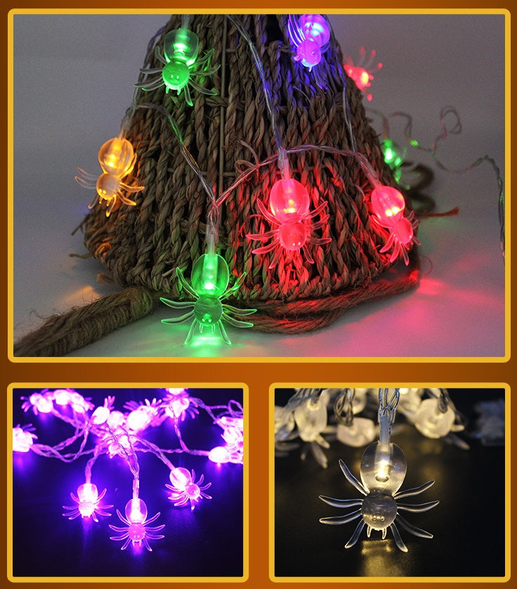 Halloween Decoration Pumpkin Light LED String Lights Lantern - Discount Halloween City