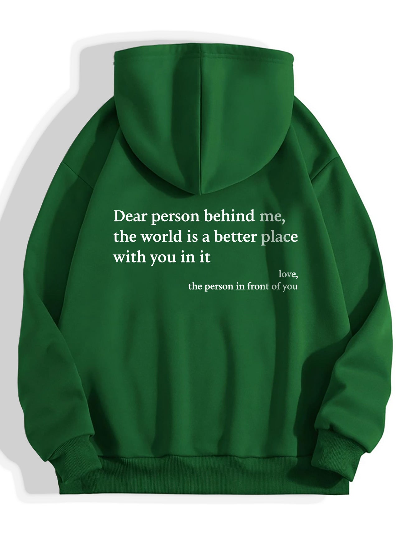 Dear Person Behind Me the World Is a Better Place - Discount Halloween City