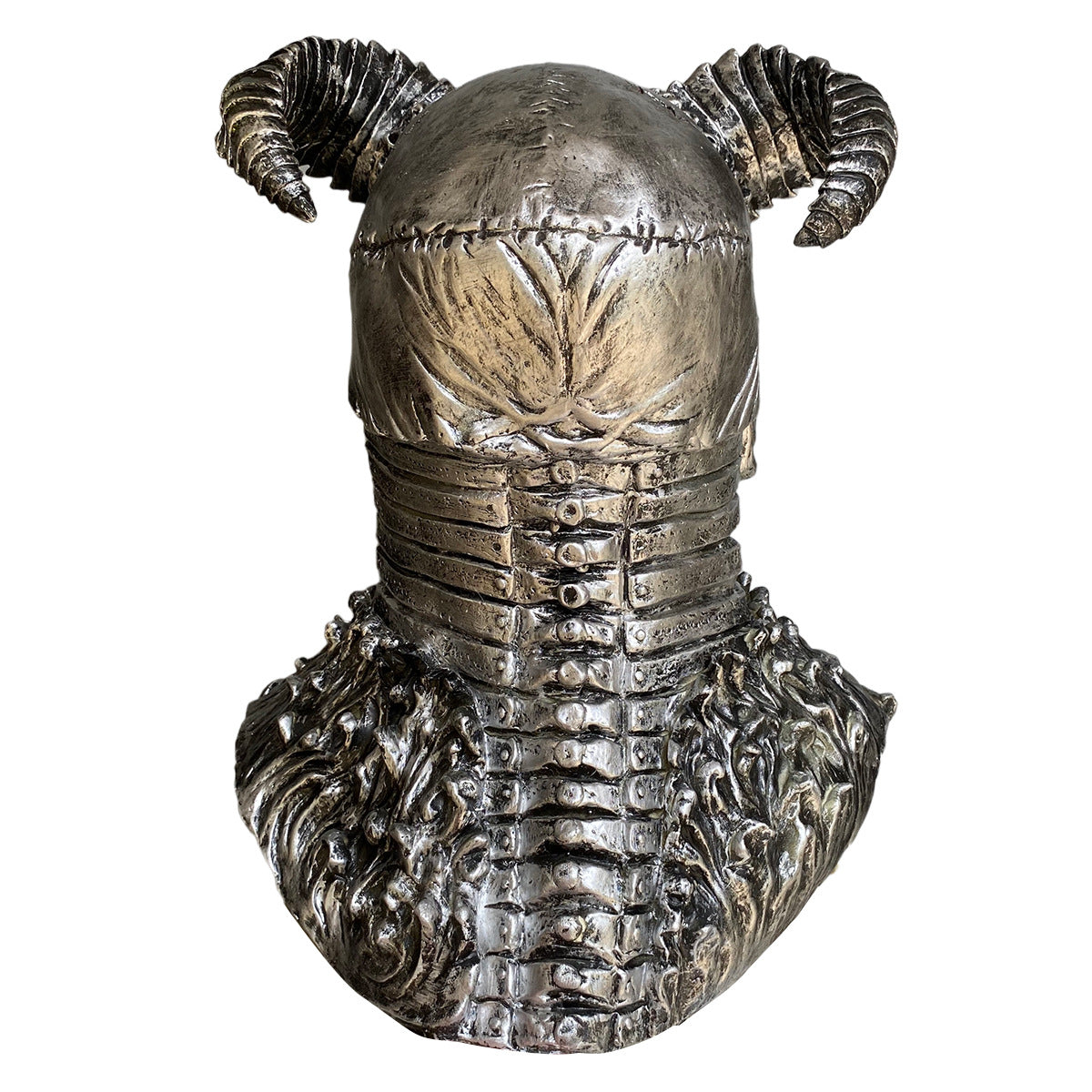 Halloween Horror Skull Horn Devil Latex Mask Hood Dark - Discount Halloween City