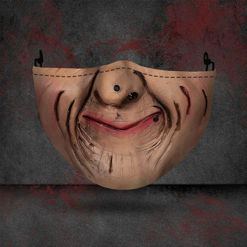 Halloween Printed Mask | Masks | Indoor Decorations - Decorations
