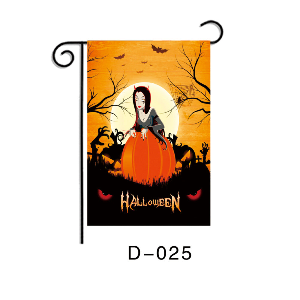 Halloween Garden Flag | Outdoor Decor - Decorations