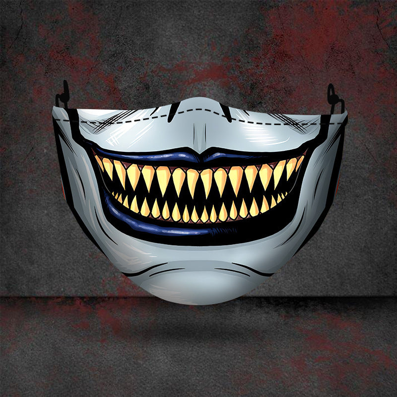 Halloween Printed Mask | Masks | Indoor Decorations - Decorations