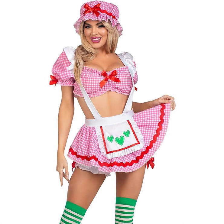 Halloween Beer Girl Dress Stage Costume - Discount Halloween City