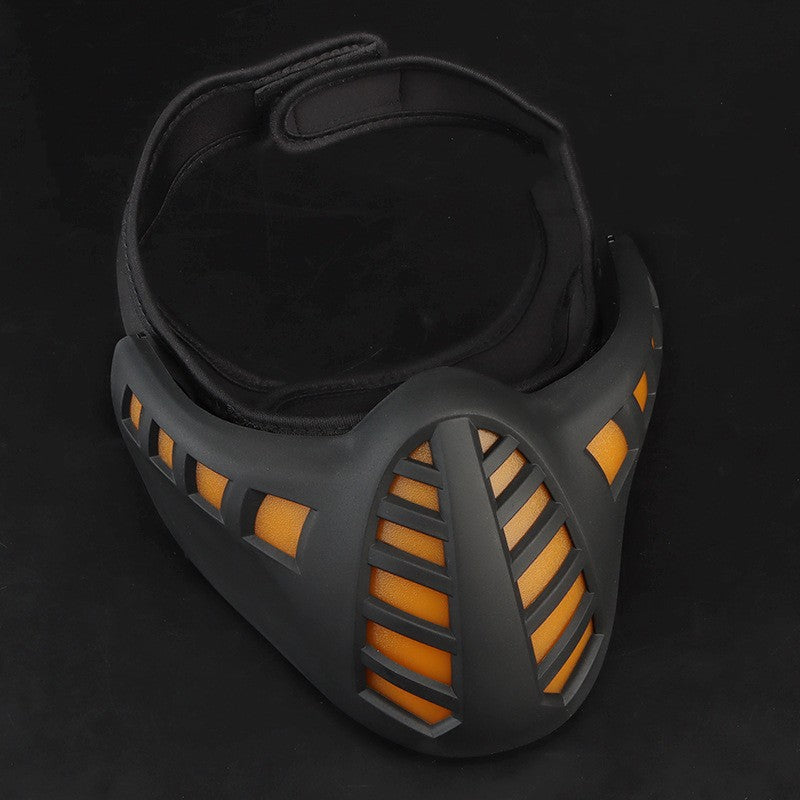 Halloween Carnival LED Half Face Mask - Discount Halloween City