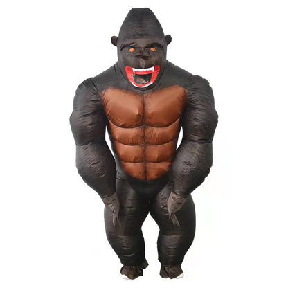 Halloween Performance Funny Inflatable King Kong Costume - Discount Halloween City