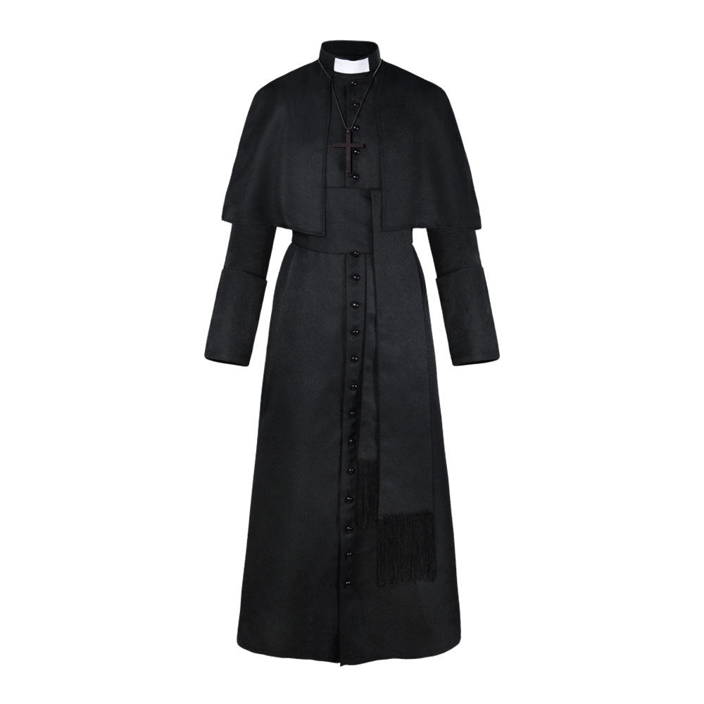 Halloween Priest Medieval Retro Costume - Costumes