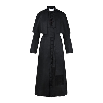 Halloween Priest Medieval Retro Costume - Costumes