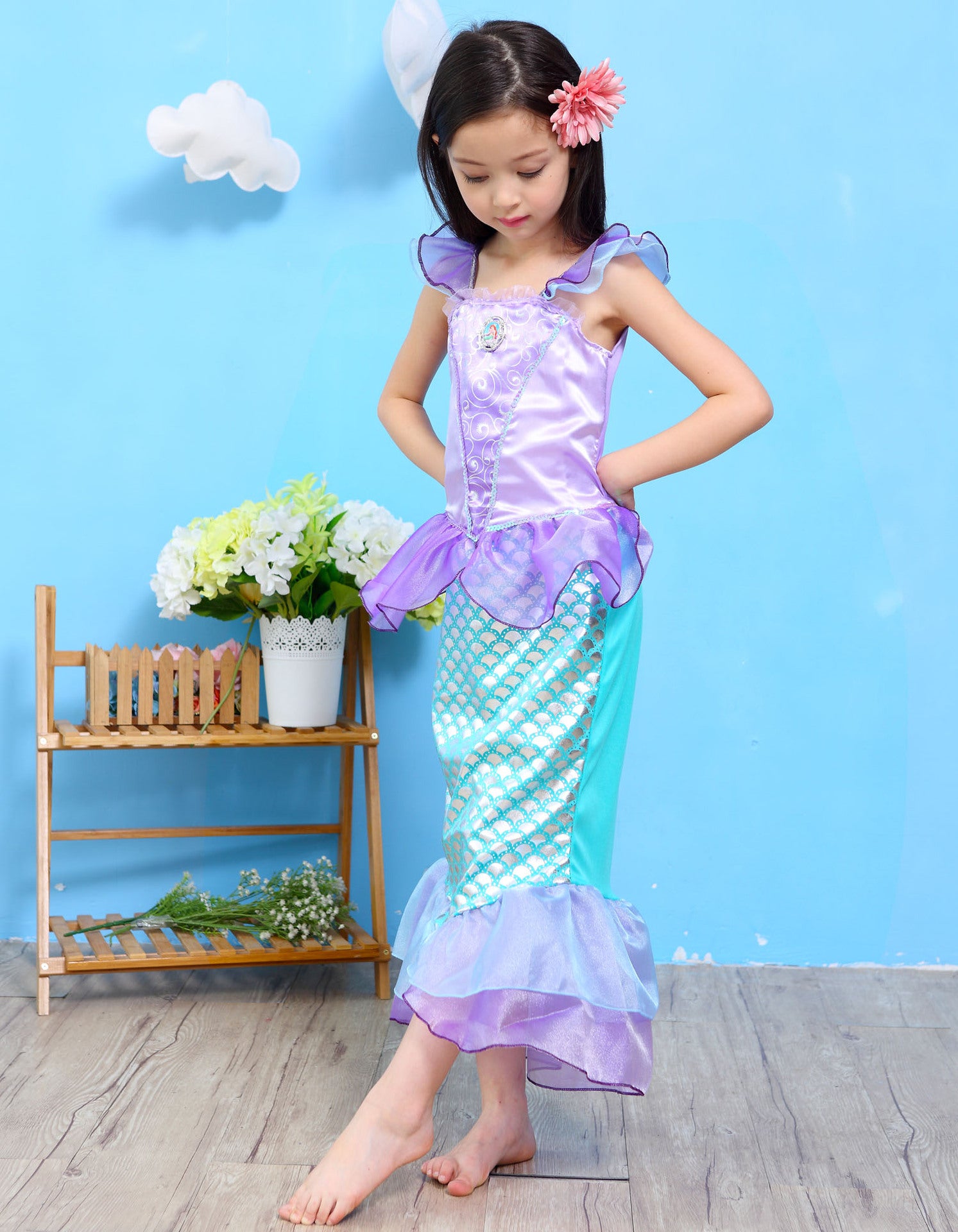 Kids's Clothing Girls Princess Dress Kids's Halloween Dress - Discount Halloween City