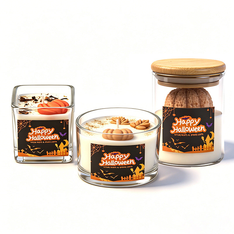 Pumpkin Scented Halloween Candle - product image 2