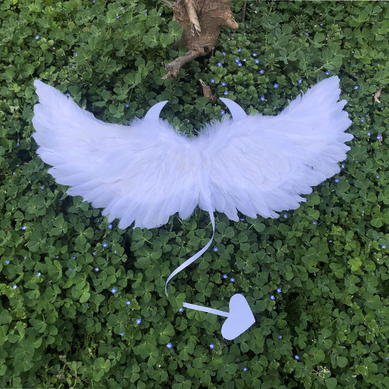 Halloween Party Makeup Costume Props Devil Angel Wings - Discount Halloween City