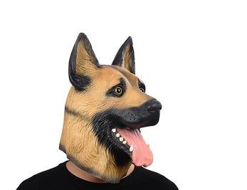 Halloween Masks Cartoon Men's and Women's Horror Dance Adult Cos Latex Mask Caps Animal Police - Discount Halloween City