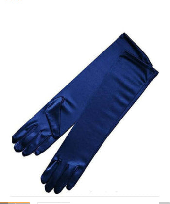Women's Satin Stretch Gloves - alternate view 25