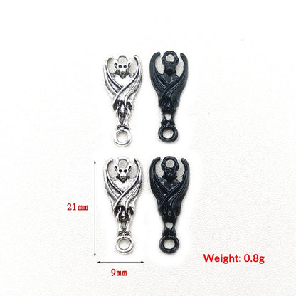 Double-hanging Bat Alloy Earrings - alternate view 5