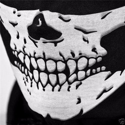 Halloween Skull Party Scarves Mask Masquerade Mardi Gras - Discount Halloween City