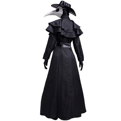 Halloween Medieval Steam Punk Plague Doctor Costume Beak - Discount Halloween City