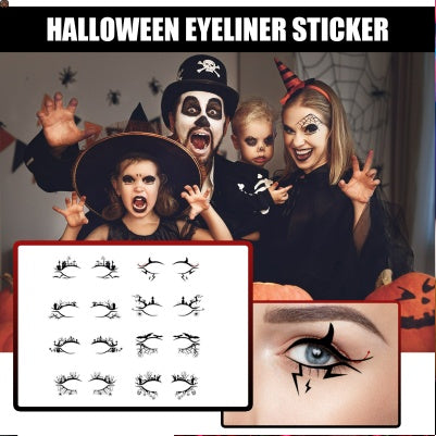 Bat & Spider Halloween Eyeliner Patches - product image 4