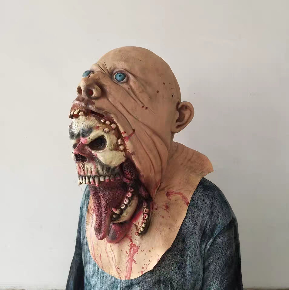 Halloween Adult Ghost Mask - Discount Halloween City