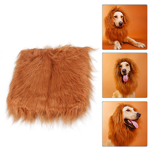 Cute Pet Cosplay Clothes Transfiguration Costume Lion Mane - Discount Halloween City