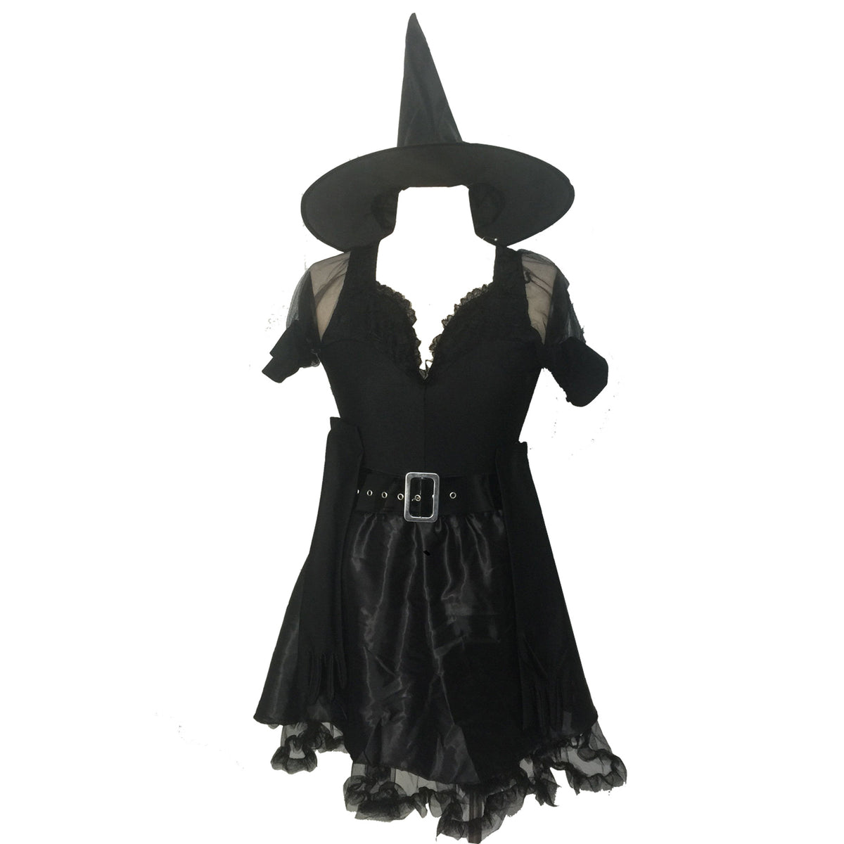 Halloween Black Lace Witch Costumes Witch Outfits - product image 5