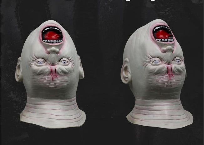 Halloween Horror Inverted Head Demon Mask - Discount Halloween City