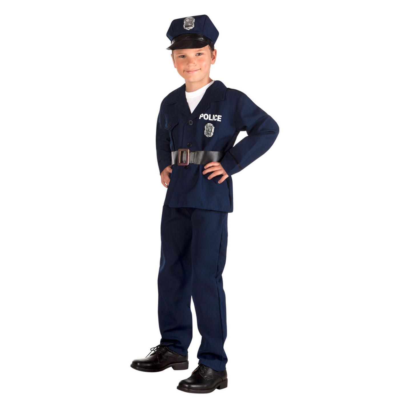 Boland Police Officer Kids' Costume, Ages 4-6-0