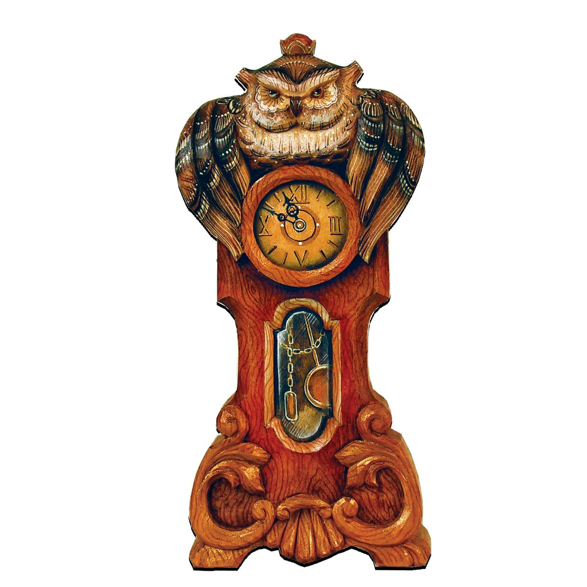 Owl Clock Halloween Door Decor by G. DeBrekht - Thanksgiving Halloween Decor - 8153311H