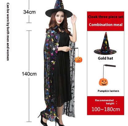 Halloween Costume Women's Magic Witch Party Dress - Womens Costumes