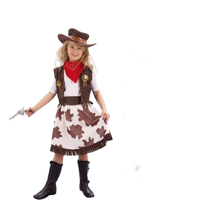 Kids' Boys and Girls Cowboy Christmas s Cowboy Costume - alternate view 9