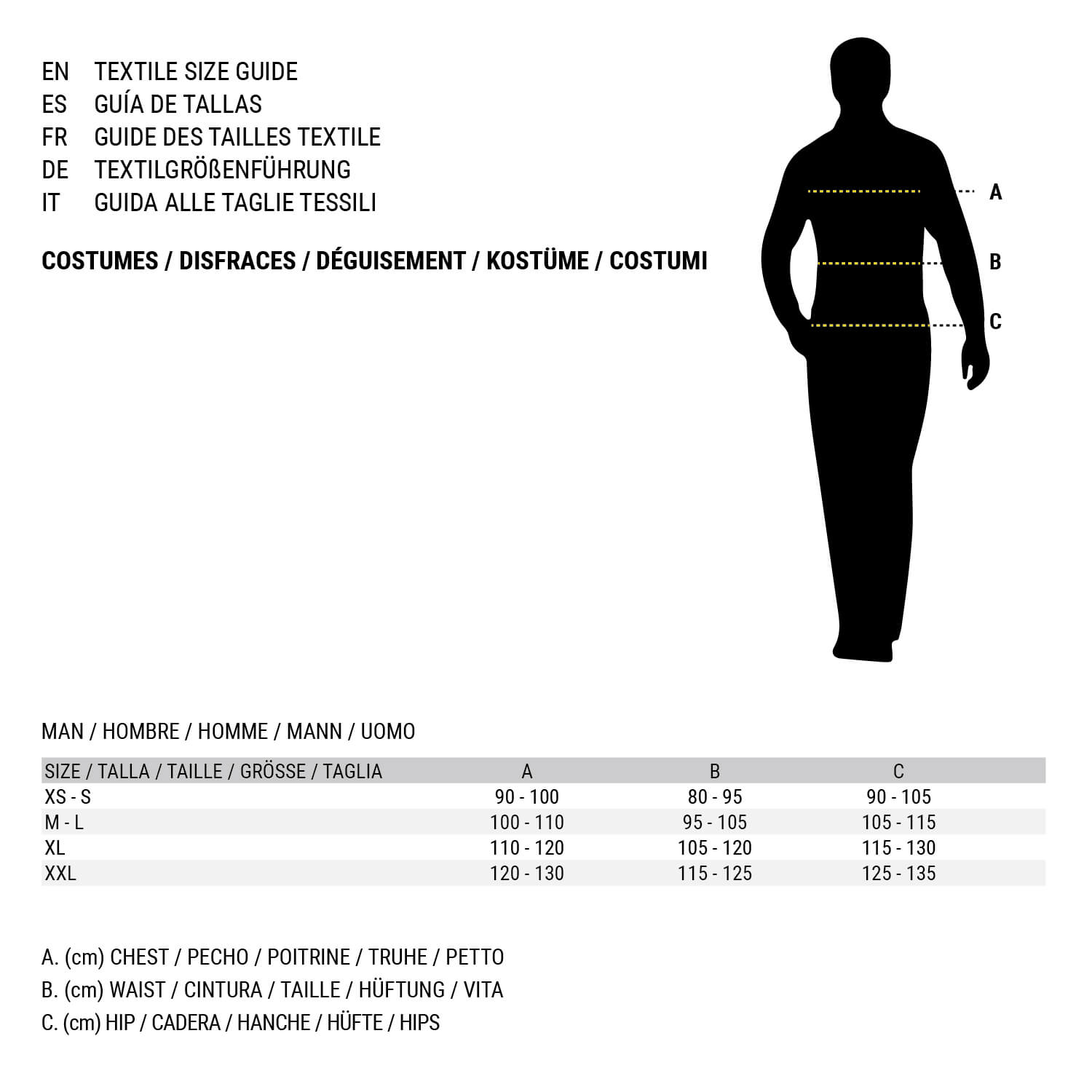 Costume for Adults XS/S-2