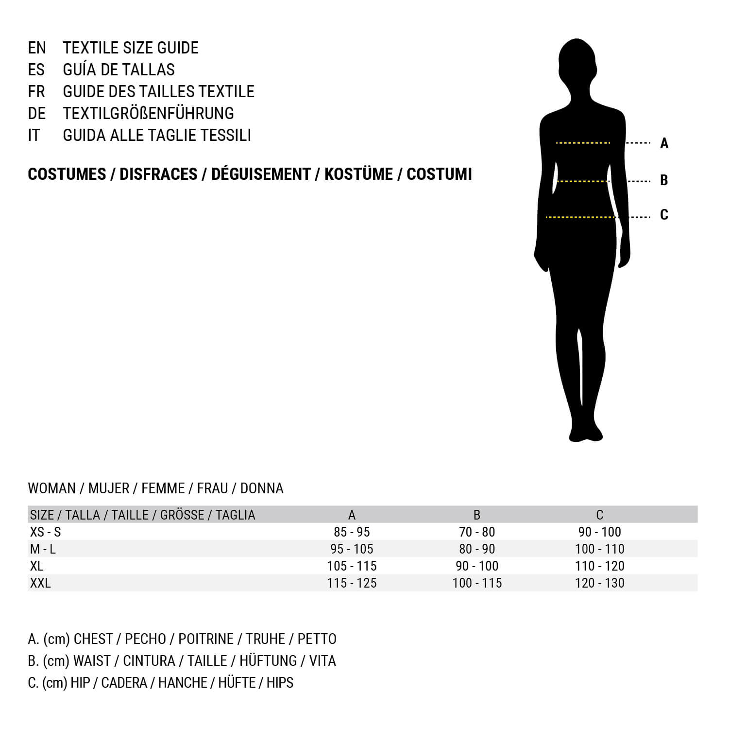 Costume for Adults XS/S-1