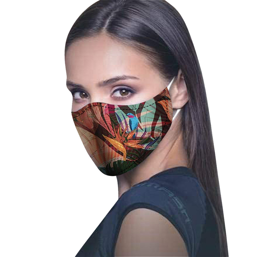 Halloween Print Funny Mask - Discount Halloween City
