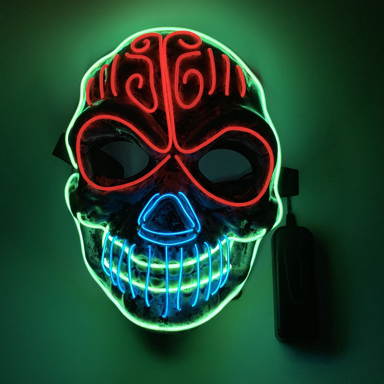 Halloween LED Luminous Mask - Discount Halloween City