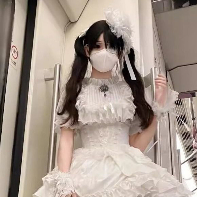 Lolita Nightingale Girl Halloween Costume Set - Discount Halloween City