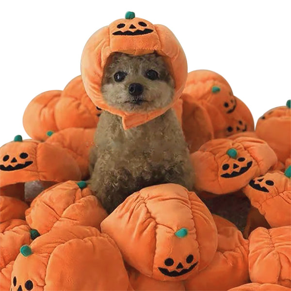 Pet Cute Pumpkin Dog & Cat Dress-up Hat