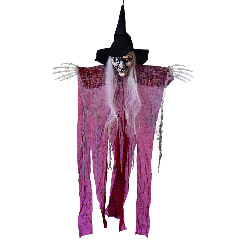 Witch Hanging Ghost Decoration Scene Decoration - alternate view 5