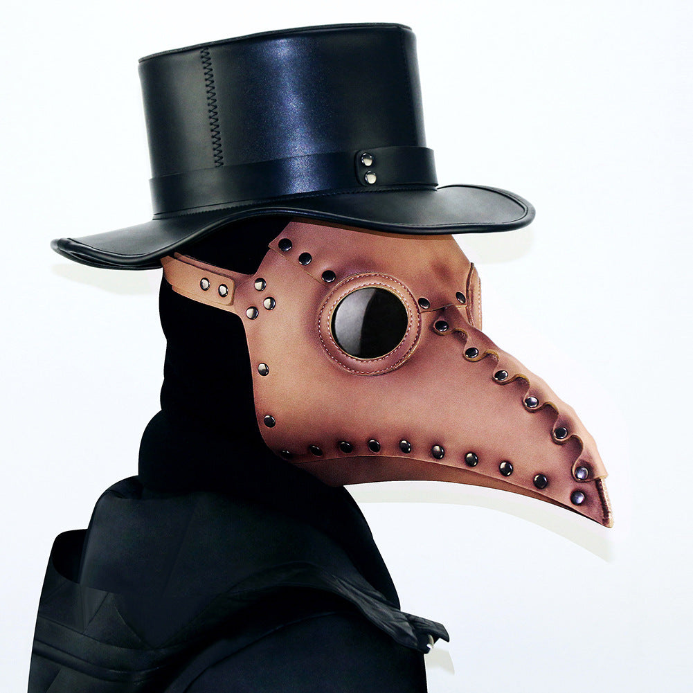 Halloween Steampunk Plague Beak Ball Party Mask - Discount Halloween City